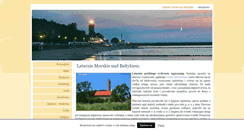Desktop Screenshot of latarnie.pl