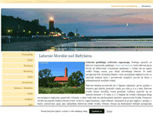 Tablet Screenshot of latarnie.pl